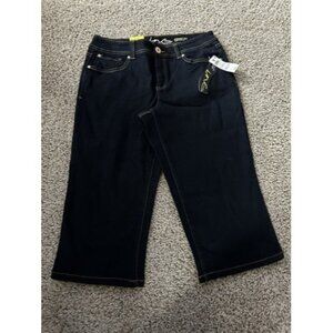 inc international concepts Womens Straigh Leg Curvy Fit Crop Short Size 6 Casual